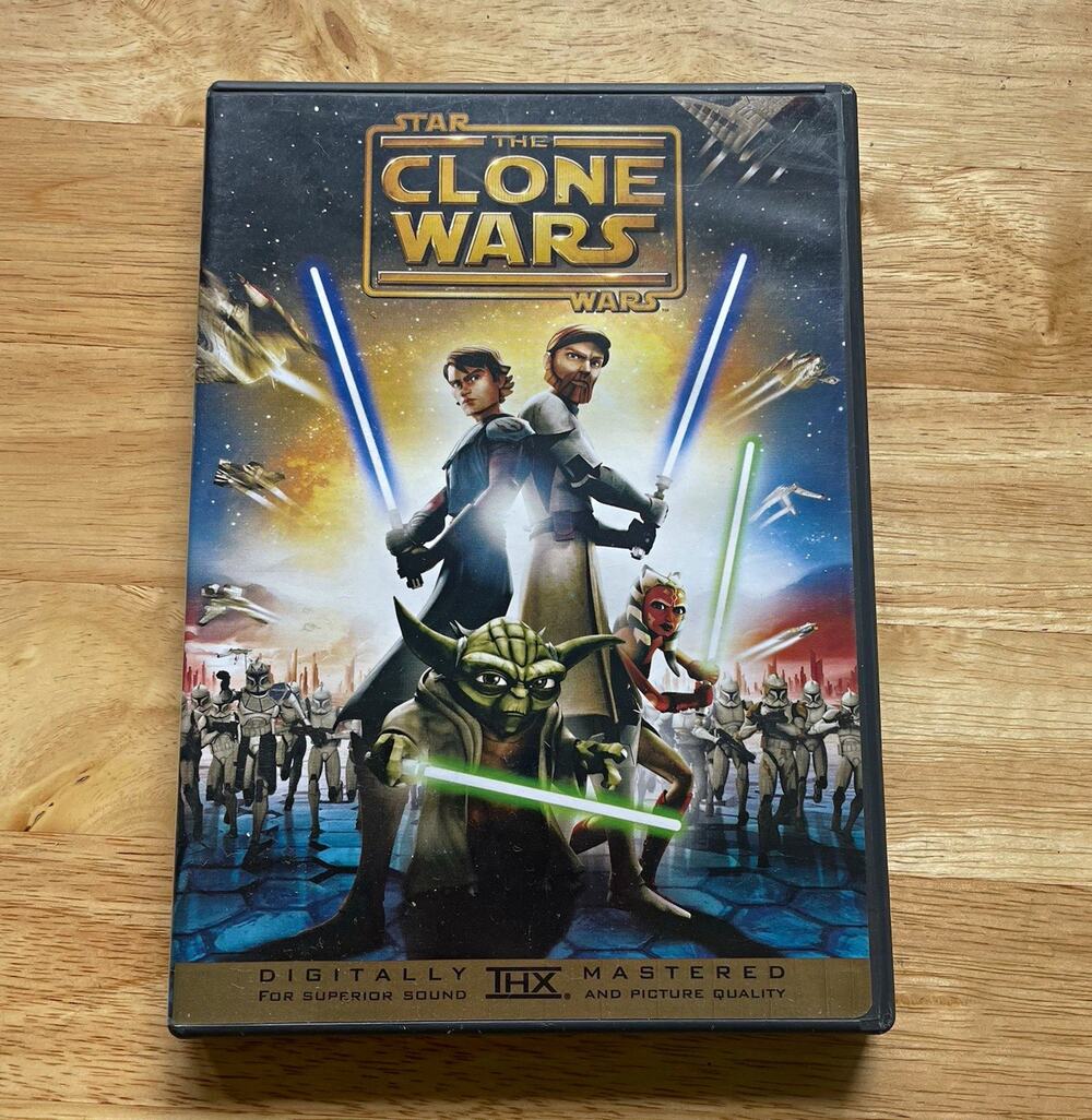 Star Wars The Clone Wars (2008) DVD Widescreen + Digital Copy PG Eng/Fre/Spa